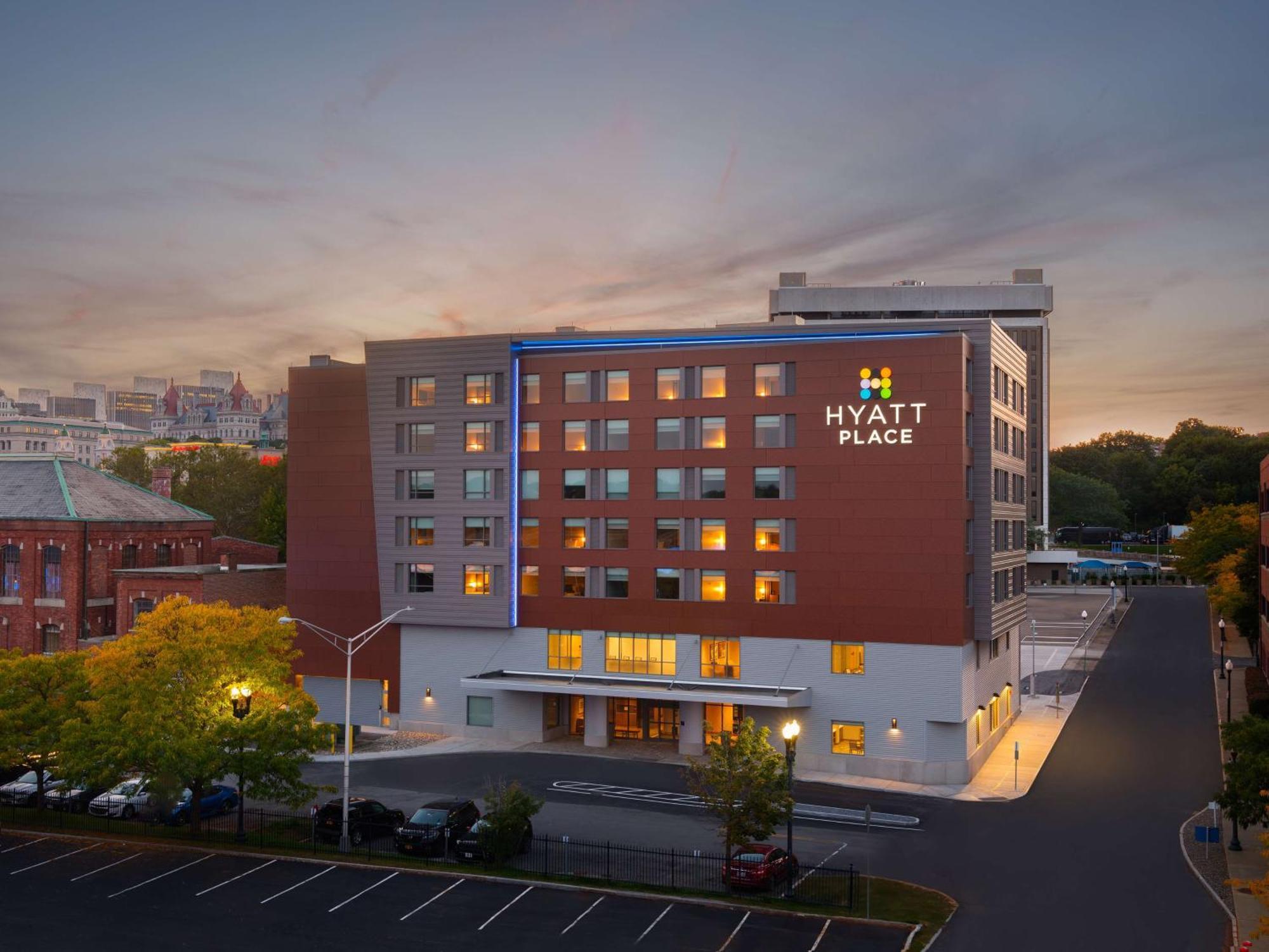Hyatt Place Albany Downtown Exterior foto